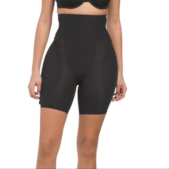 NWT CURVE NECESSITIES (XS) Black Curve Enhancing Padded Hip And Waist Slimmers - Picture 1 of 2